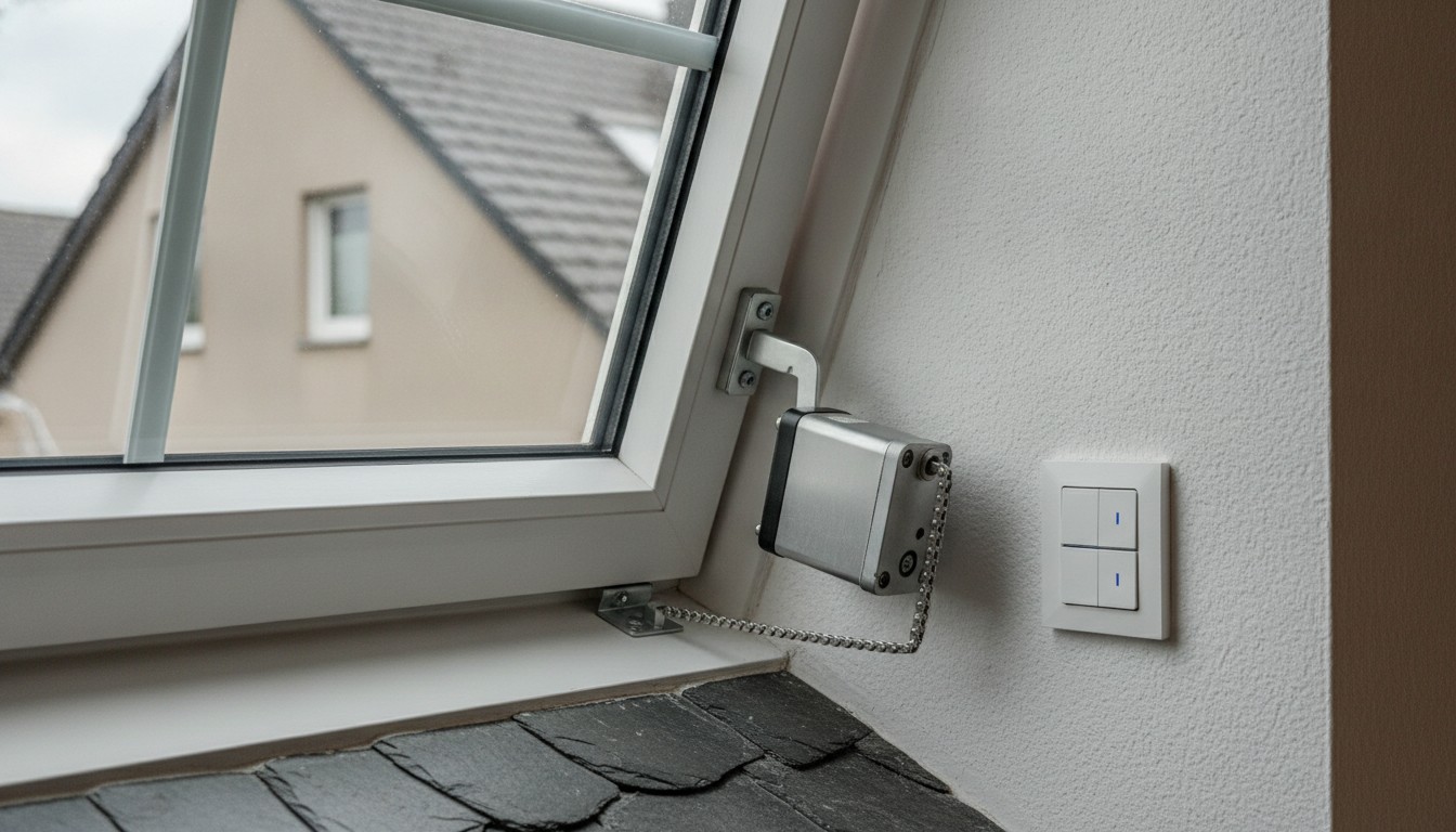 Fenster elektrisch öffnen: Kosten für die Motorisierung