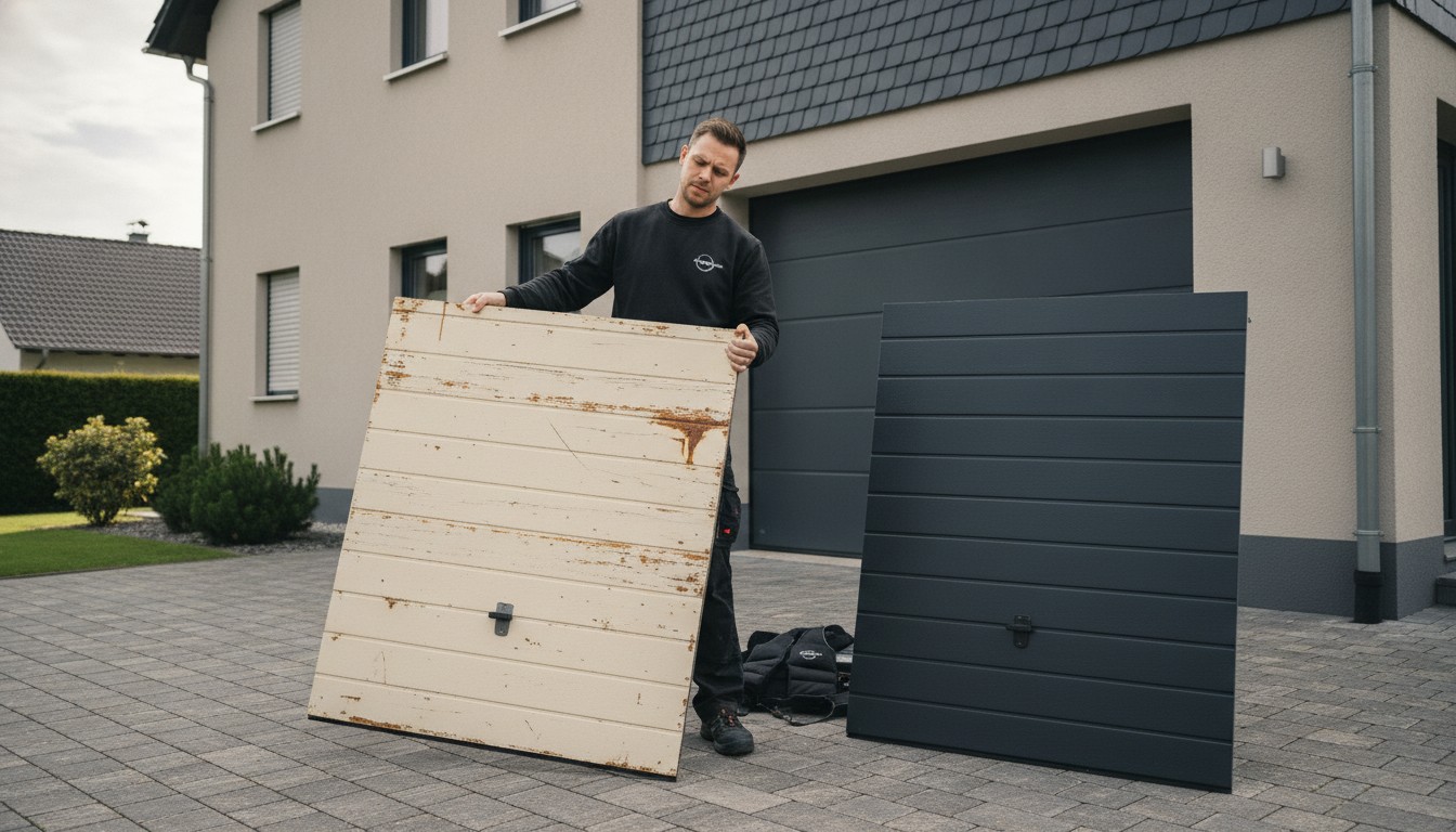 Garagentor-Reparatur in Eiserfeld: Rechnet sich Reparatur über die Jahre?