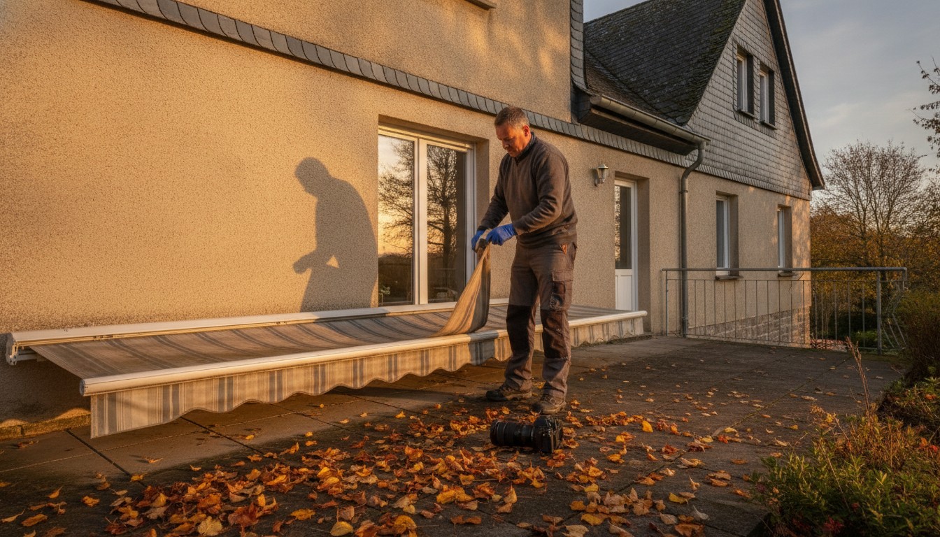 Markisen-Wartung in Freudenberg: Fit für die Einwinterung