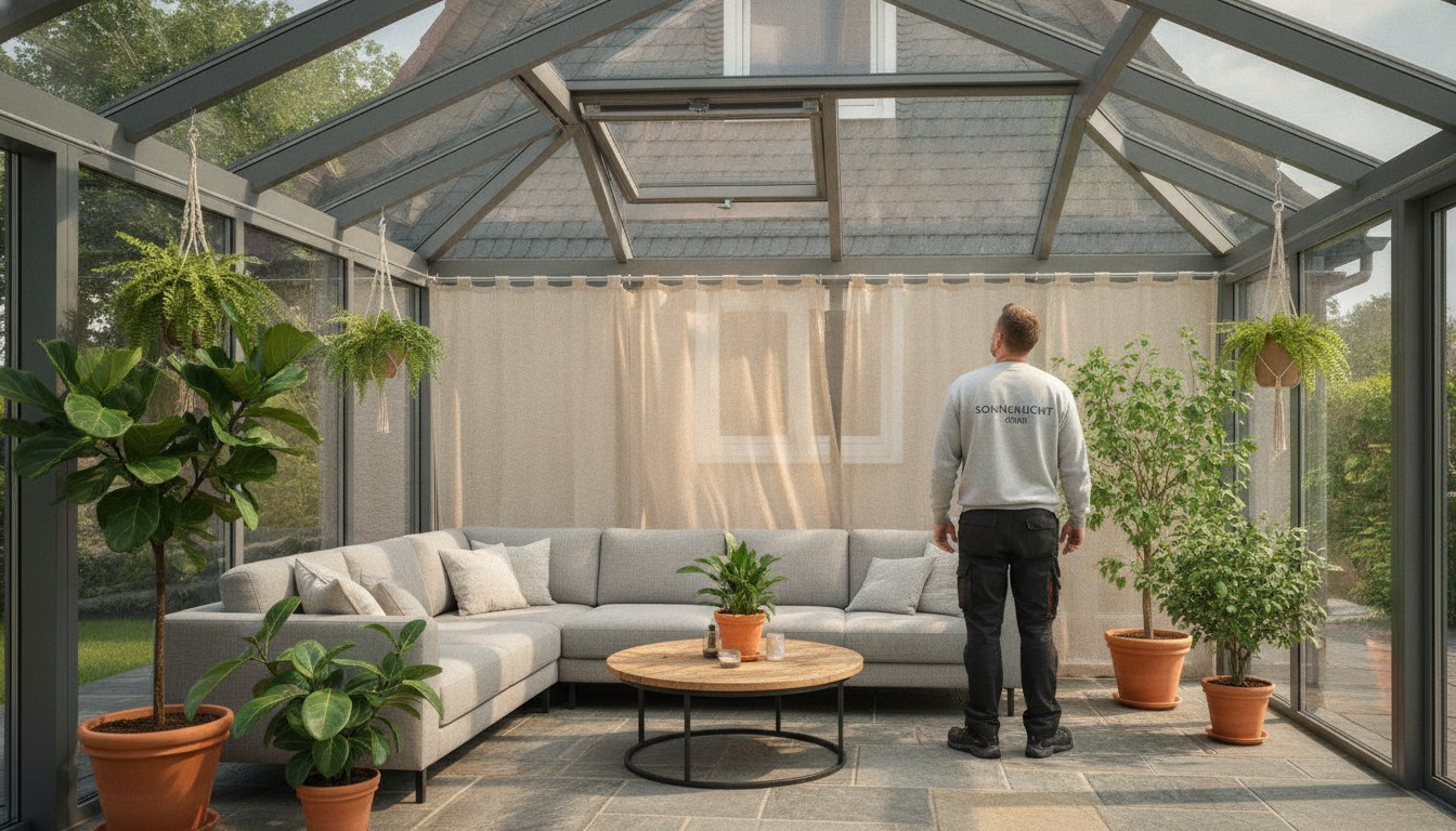 Wintergarten im Sommer zu heiß: Ursachen und die richtige Lüftung